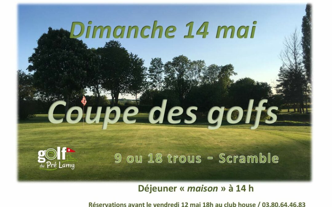 Dimanche 14 Mai : coupe des Golfs